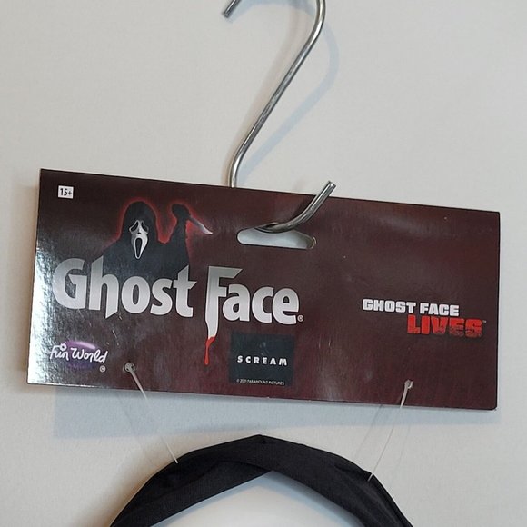 Ghost Face Lives Scream Mask Officially Licensed Fun World Ghostface Stab New - Picture 4 of 11